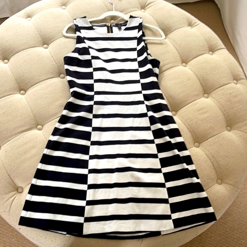 Striped jcrew dress